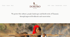 Desktop Screenshot of dorobofund.org